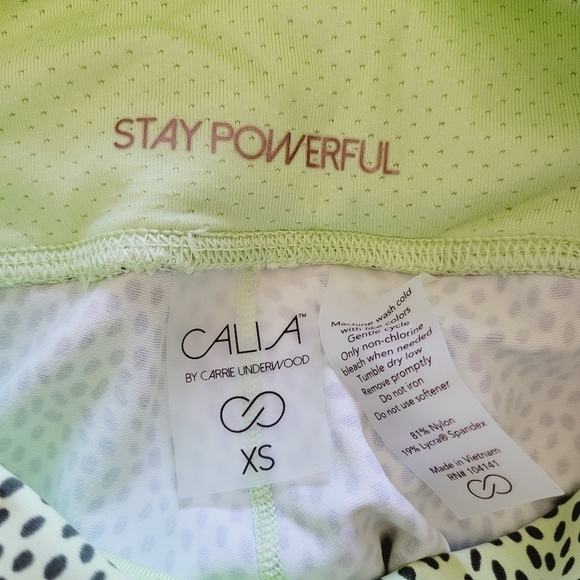 CALIA by Carrie Underwood Women's Energize Crossover Hem 7/8 Leggings xsmall nwt - Picture 4 of 8